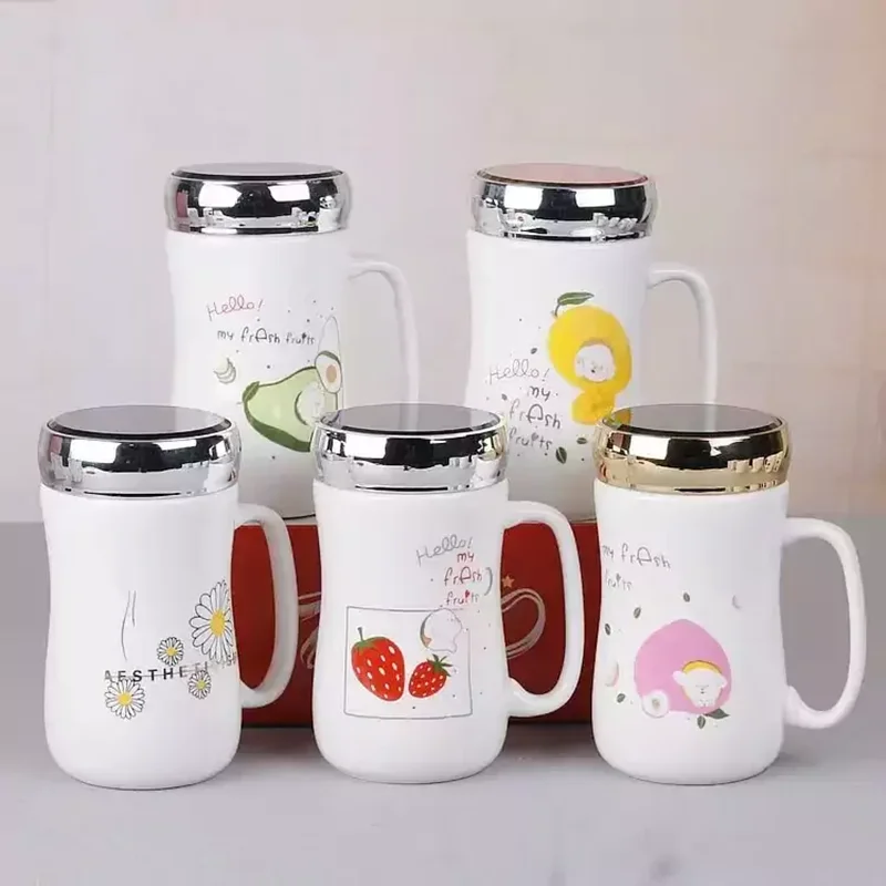 ماگ سرامیکی درب آینه دار (پرفروش ترین ماگ باکیفیت 2024 ) (بهترین کادو...)، لیوان سرامیکی