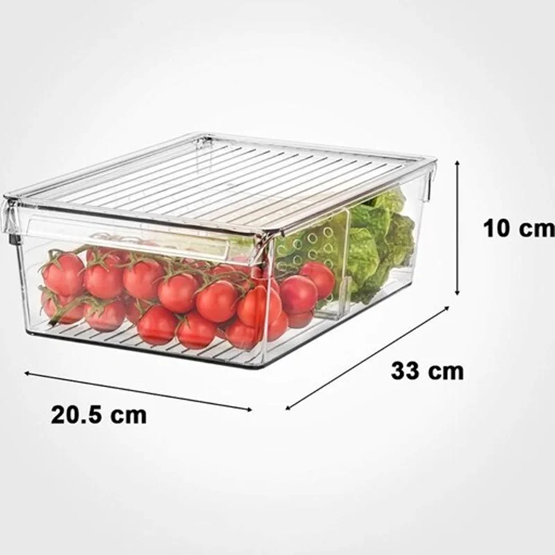 نظم دهنده یخچال برند لیمون مدل نشکن دربدار گنجایش 5 لیتر