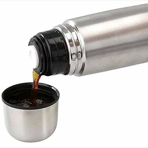 فلاسک نیم لیتری یونیک ،دارای کیف چرمی
