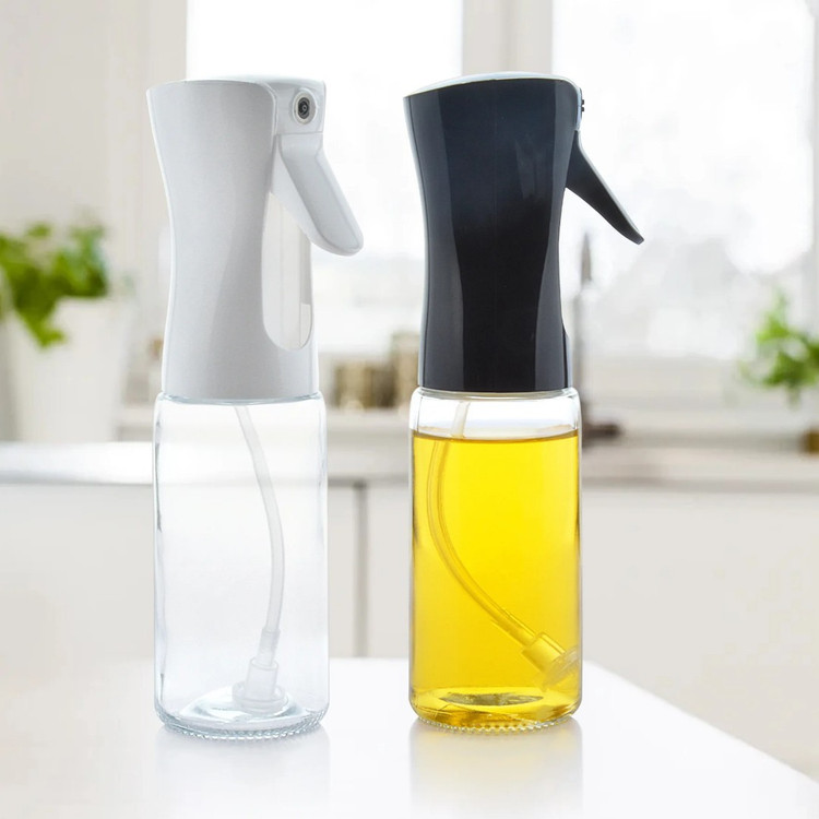 اسپری روغن آشپزخانه پاششی مدل فشاری ظرفیت 250 میلی لیتر مخصوص رژیم غذایی