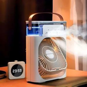 پنکه مه پاش رومیزی اورجینال ممتاز 5 ستاره، دارای چراغ خواب و تایمردار