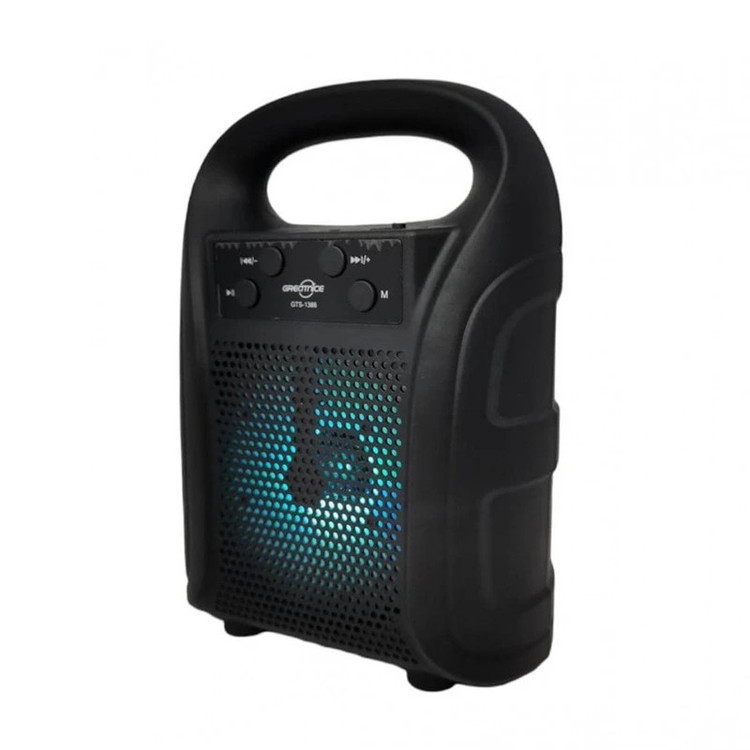 اسپیکر بلوتوثی قابل حمل گریت نایس مدل GTS 1386 ، شیار کارت حافظه MicroSD، USB ، Bluetooth