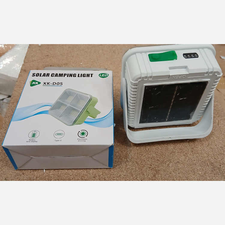 پروژکتور شارژی 80 وات برقی و خورشیدی مدل XK-T05