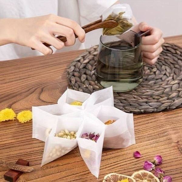 فیلتری چای یا کیسه چای برند قزل و آسان (60 برگی)