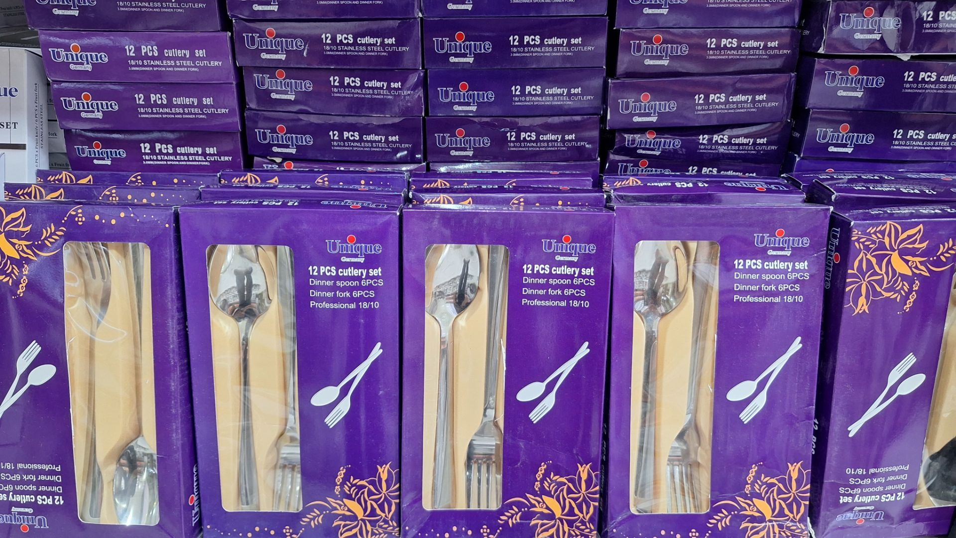 قاشق و چنگال جعبه بنفش یونیک ، اصلی ، ممتاز 5 ستاره