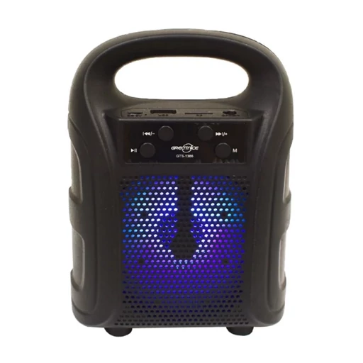 گریت نایس GTS 1386 | اسپیکر بلوتوثی قابل حمل با شیار MicroSD، USB و بلوتوث